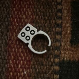 Interesting art deco ring